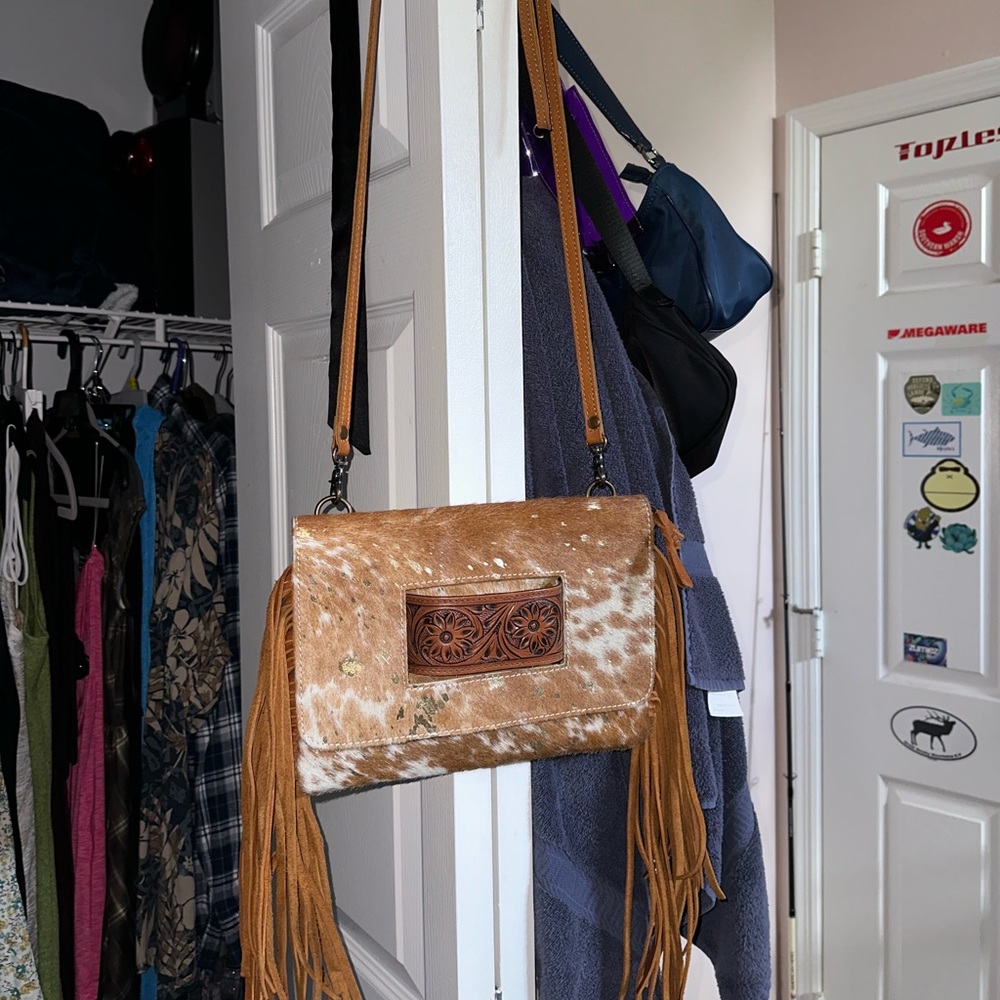 American Darling cowhide purse
